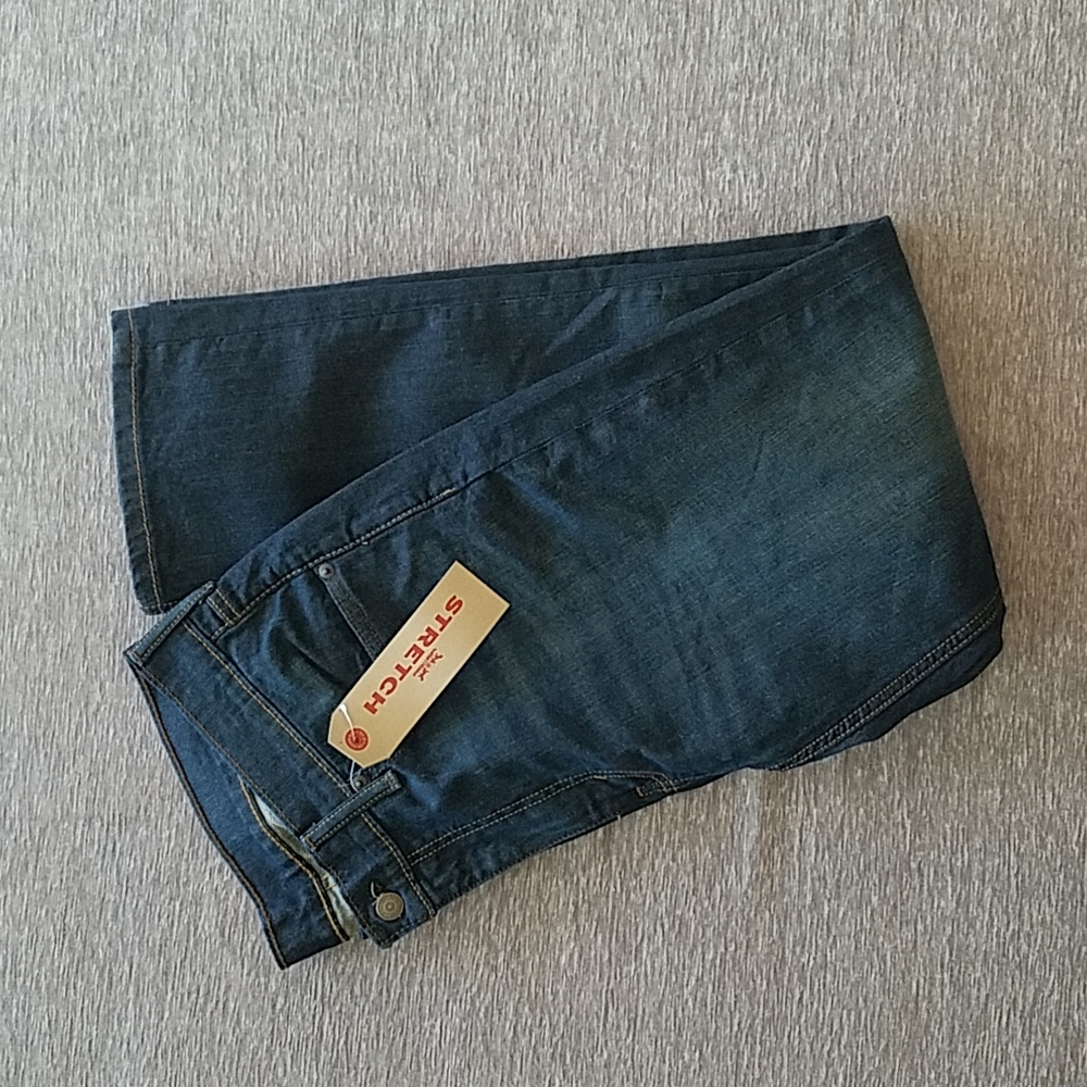 Mens Authentic Original Riveted Levi Strauss & Co. 541 Stretch Jeans W 33 L 30